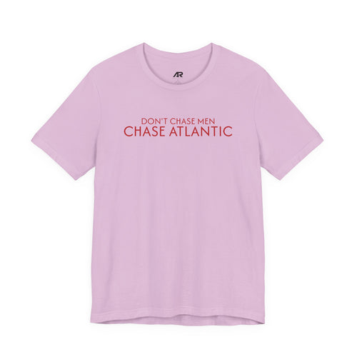Don't Chase Men Tee | Minimal Script | AERIX ATTIRE